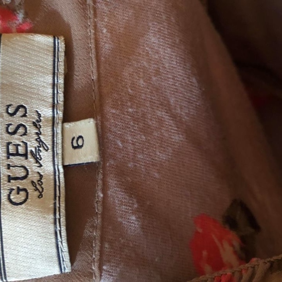 brown floral dress - Picture 3 of 3